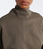 Jacquemus Havana tie-detail wool top