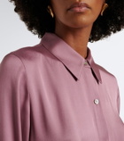 Vince Silk-blend shirt