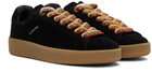 Lanvin Black Lite Curb Sneakers