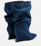 Balmain Denim ankle boots