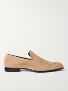 BRIONI - Suede Loafers - Neutrals - UK 9