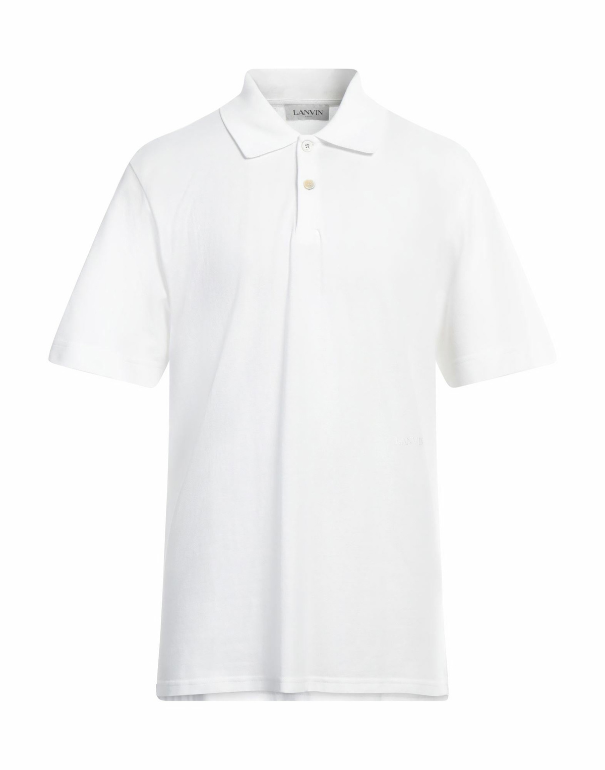 Lanvin Mens Polo shirt Ivory