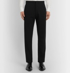 Giorgio Armani - Black Virgin Wool Tuxedo Trousers - Black