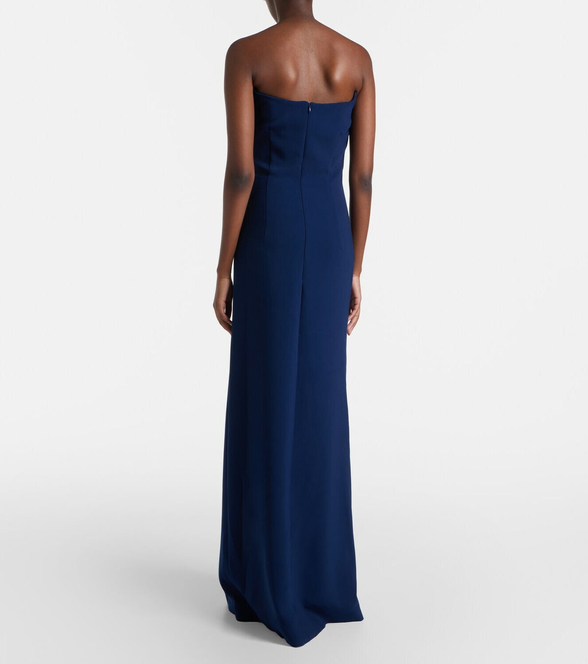 Costarellos Fara crystal-embellished crêpe gown