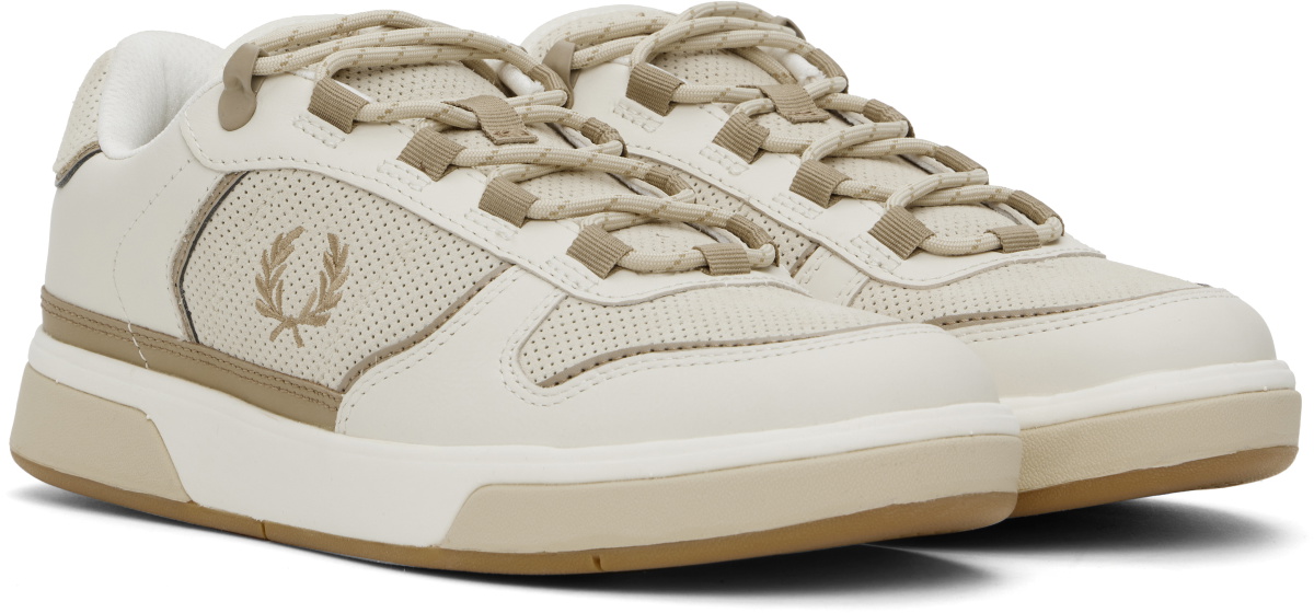 Fred Perry Beige B300 Sneakers