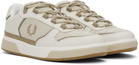 Fred Perry Beige B300 Sneakers
