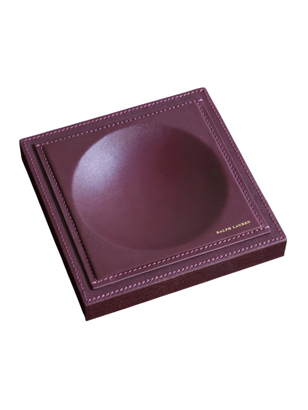 Photo: Ralph Lauren Home - Brennan Leather and Teak Catchall