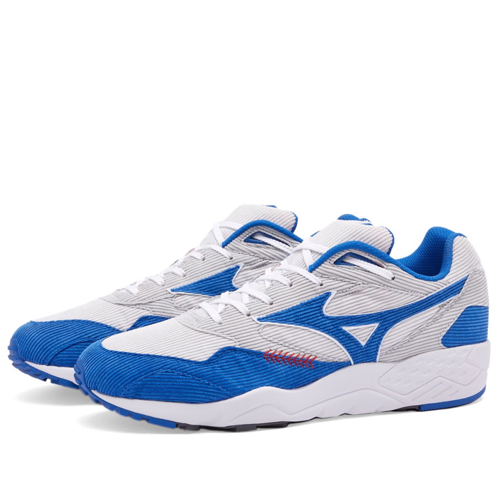 Photo: Mizuno x Shinzo Paris Contender 'Blue Rats' in Grey/Blue/White