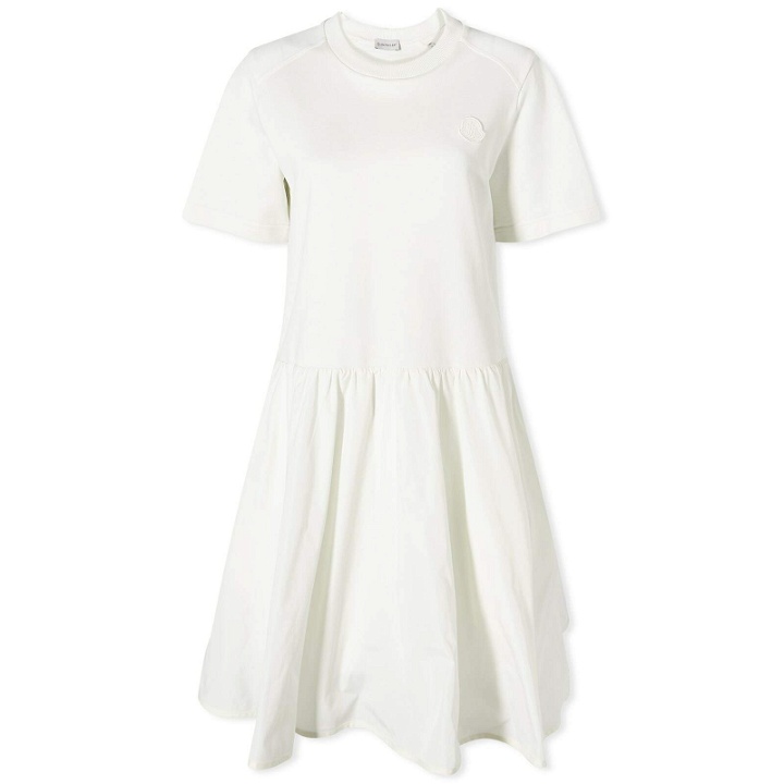 Photo: Moncler Women's T-Shirt Dress in White