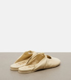 Loewe Pebble Soft leather mules