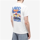 Snow Peak Men's Land Station T-Shirt in White