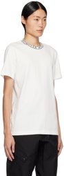 Moncler White Crewneck T-Shirt