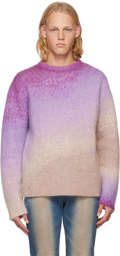 Photo: ERL Purple Gradient Sweater