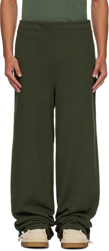 Photo: Veneda Carter SSENSE Exclusive Green Duo Sweatpants