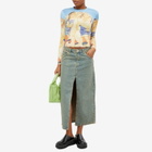 Carne Bollente Women's The Slap Long Sleeve Top in Multi