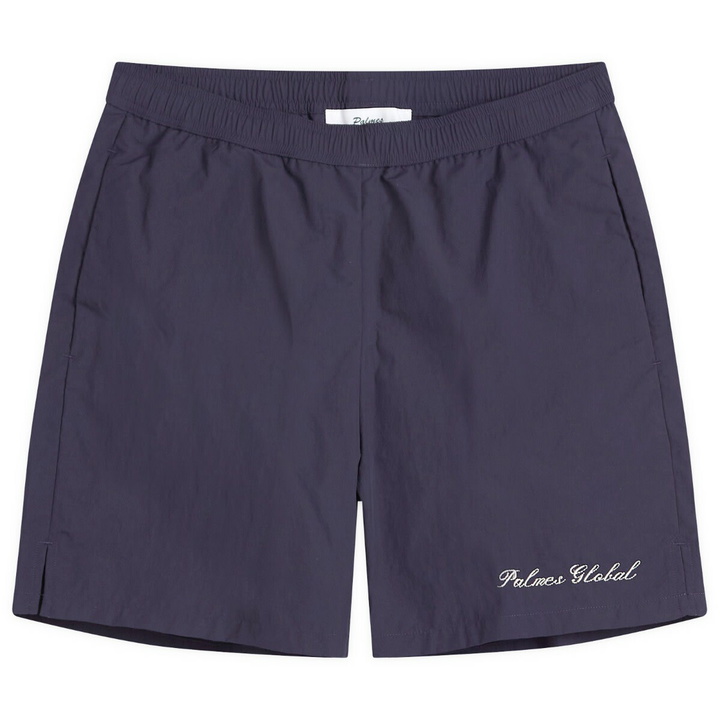 Photo: Palmes Men's Global Tennis Shorts in Dark Blue