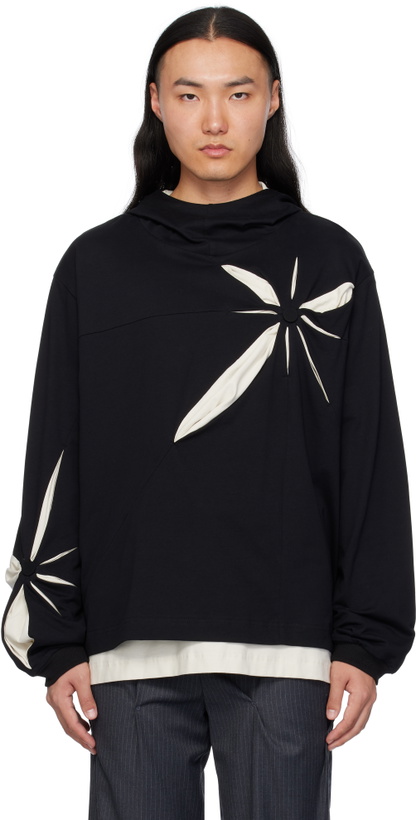 KUSIKOHC Black Origami Long Coat KUSIKOHC