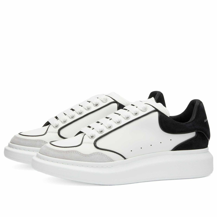 Photo: Alexander McQueen Men's Oversized Sneakers in White/Luna/Black