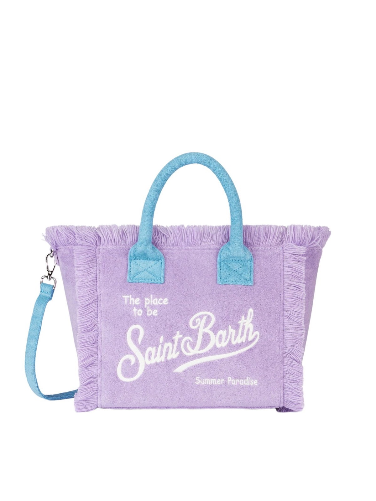 MC2 Saint Barth Lilac Terry Colette Sponge Handbag
