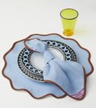 La DoubleJ Rainbow Sky Large set of 2 napkins