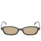 Le Specs Women's Honey Pot Sunglasses in Black/Brown Mono 