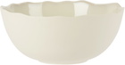 Jars Céramistes Off-White Plume Serving Bowl