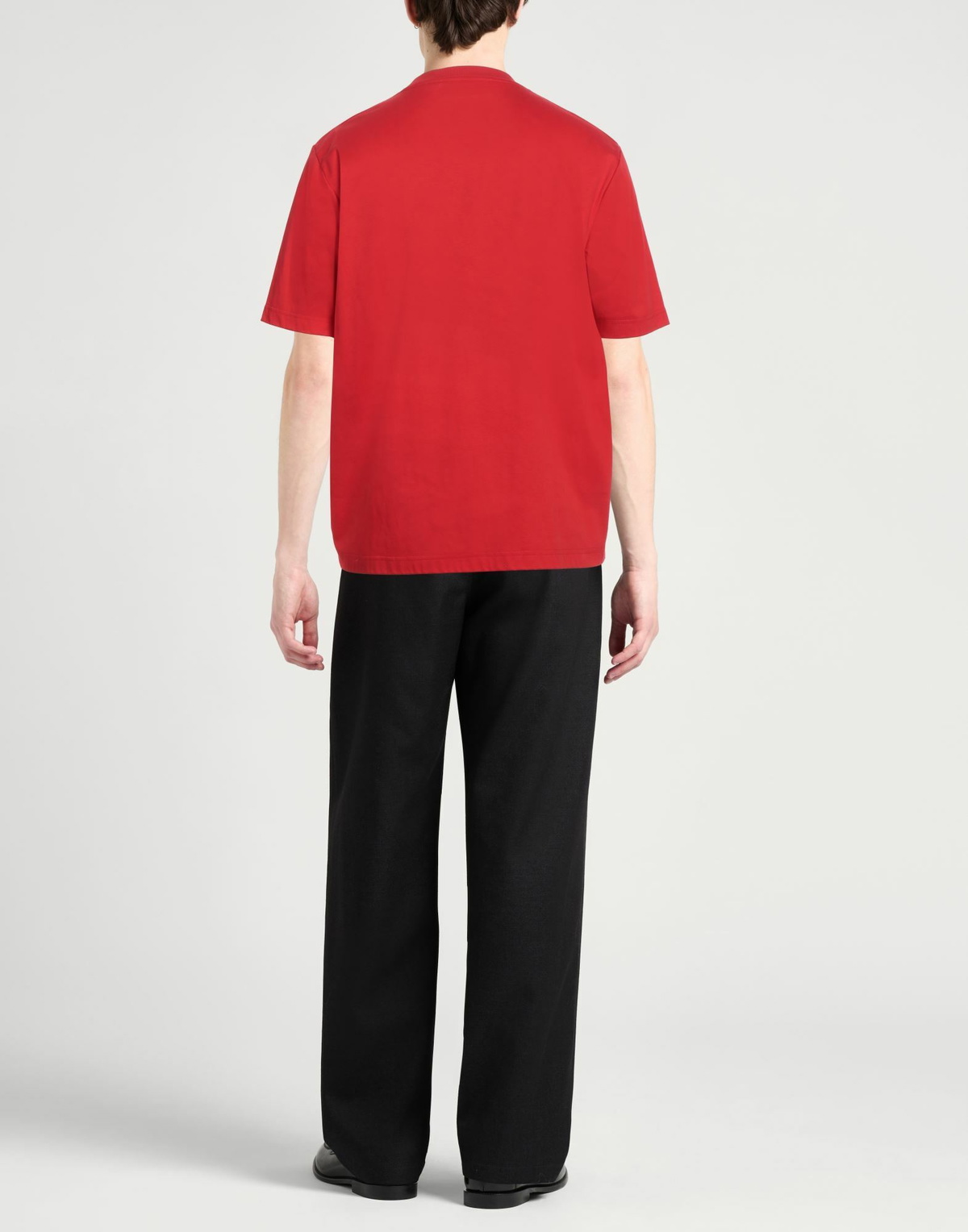 Lanvin Mens T-shirt in Red