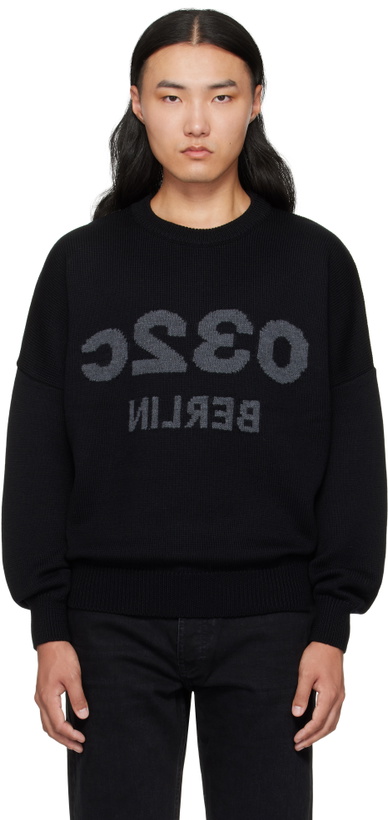 Photo: 032c Black Selfie Sweater