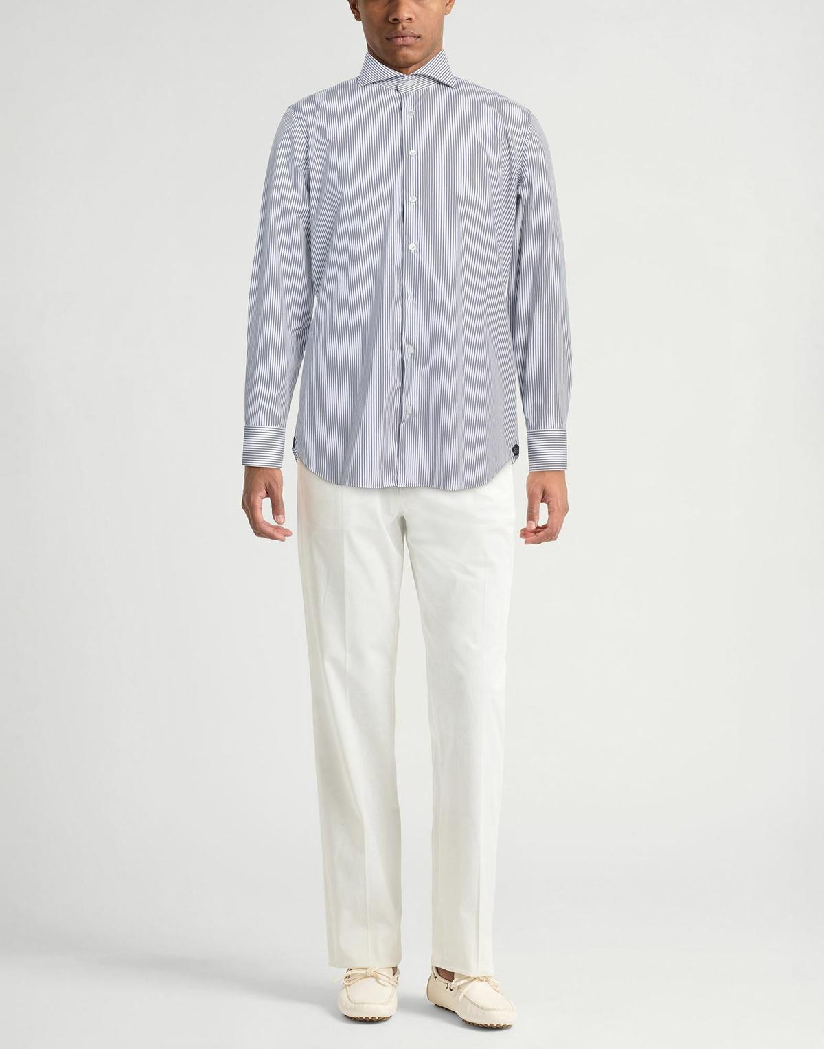 Lardini Mens Shirt in Navy