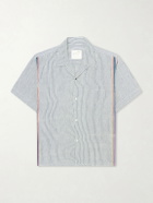 Kardo - Rohit Convertible-Collar Cotton Shirt - Gray