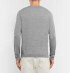 NN07 - Barca Mélange Merino Wool Sweater - Men - Gray