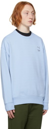 Maison Kitsuné Blue Puma Edition Crewneck Sweatshirt