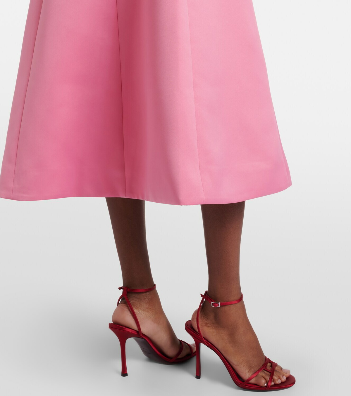 Leo Lin Beatrice bow-detail midi dress