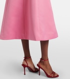 Leo Lin Beatrice bow-detail midi dress