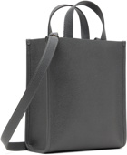 Thom Browne Gray Small Squared Tote