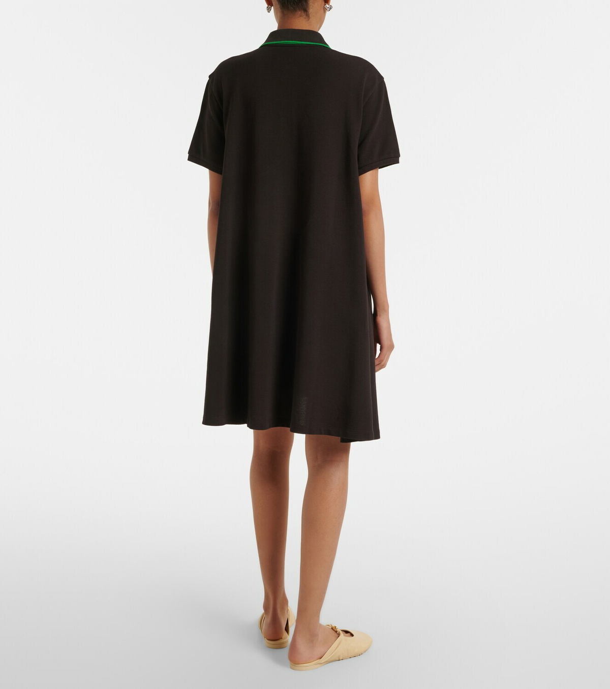 Loewe Double L cotton polo piqué dress
