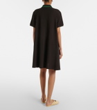 Loewe Double L cotton polo piqué dress