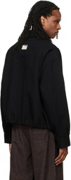 NULLUS Black Layered Placket MK3 Jacket