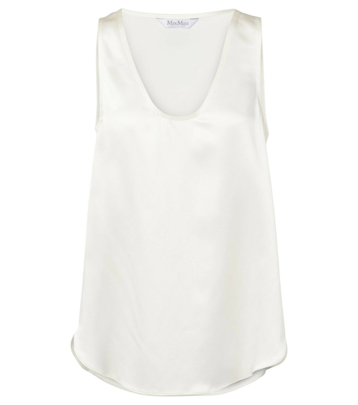 MAX MARA Filly silk top シルク タンクトップ Max Mara Filly silk satin tank top Max Mara
