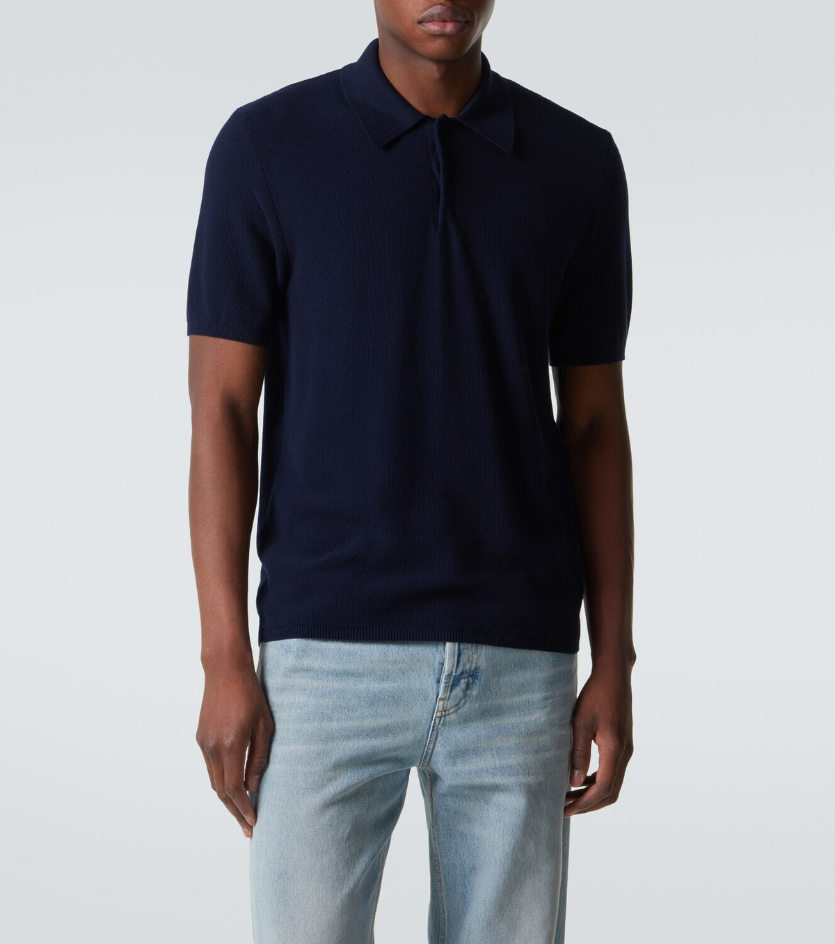 Saint Laurent Cotton polo shirt