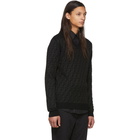 Fendi Black Wool Forever Fendi Sweater