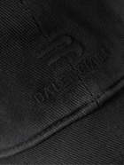 BALENCIAGA - Cutaway Logo-Embroidered Cotton-Twill Baseball Cap
