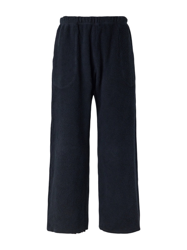 Photo: Les Tien - Straight-Leg Cotton-Fleece Sweatpants - Black