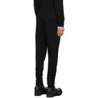 The Viridi-anne Black Fleece Lounge Pants