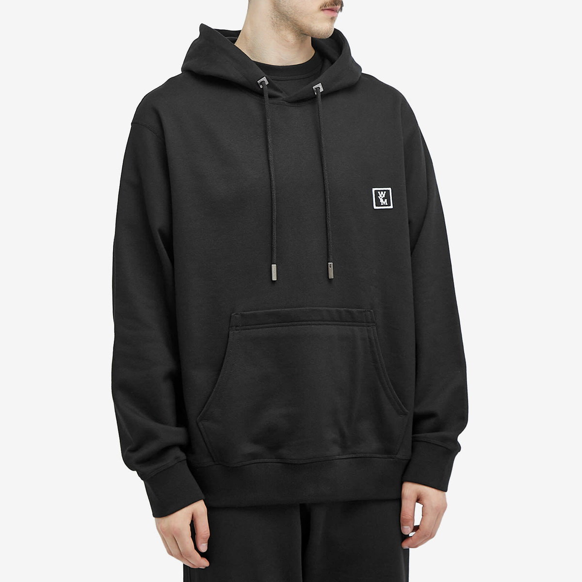 Wooyoungmi Men's Back Logo Hoodie in Black Wooyoungmi