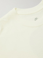 Nike - Sportswear Printed Organic Cotton-Jersey T-shirt - Neutrals