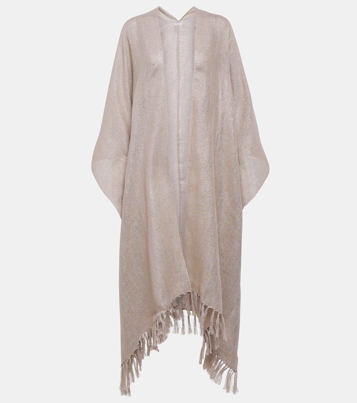 Brunello Cucinelli Fringed cape