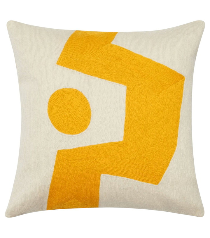 Photo: Jonathan Adler Ojai Path wool and cotton cushion