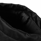F/CE. Men's Satin Drawstring Bag in Black
