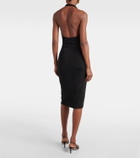 Tom Ford Gathered halterneck midi dress